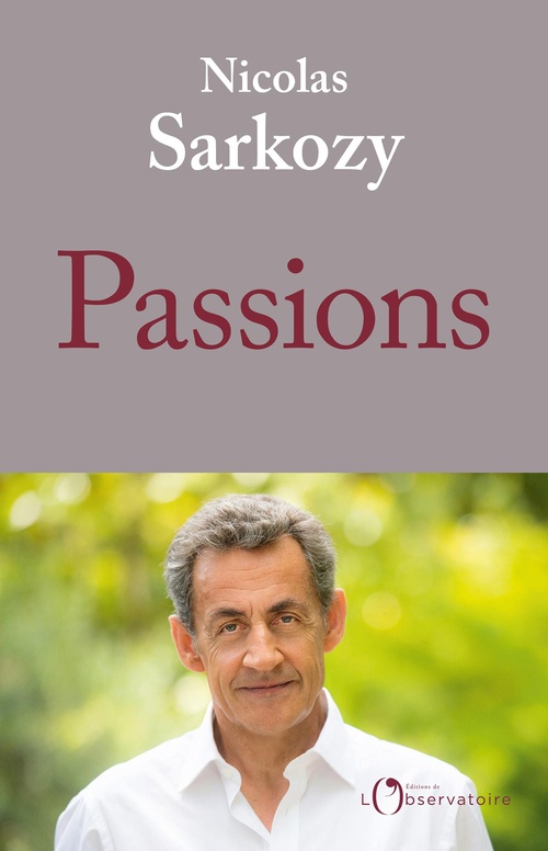 Couverture ebook de Passions, de Nicolas Sarkozy