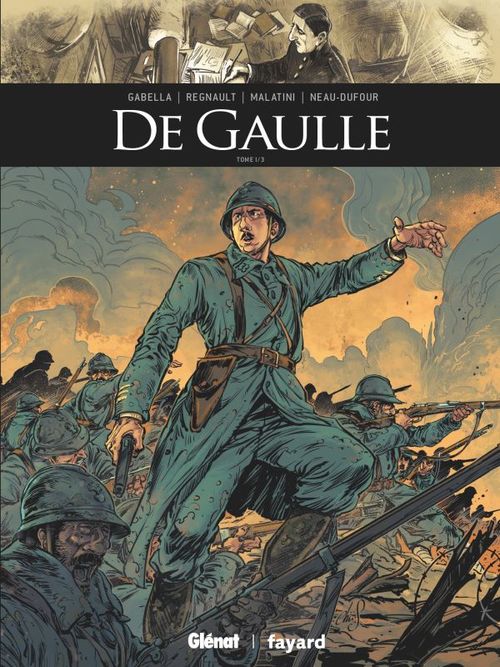ebook cover of De Gaulle - Tome 01, by Chris Regnault, Michael Malatini