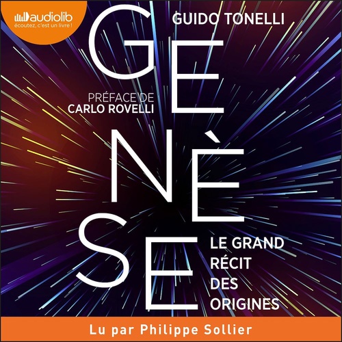 audiobook cover of Genèse - Le grand récit des origines, by Guido Tonelli