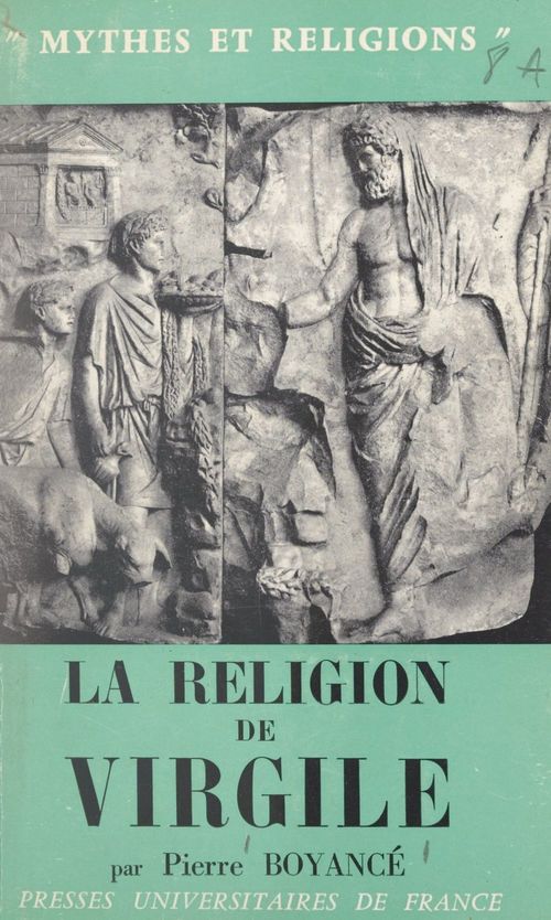 Couverture ebook de La religion de Virgile, de Pierre Boyance