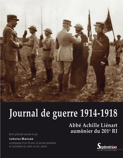 ebook cover of Journal de guerre 1914-1918, by Pu Septentrion
