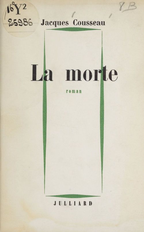 Couverture ebook de La morte, de Jacques Cousseau