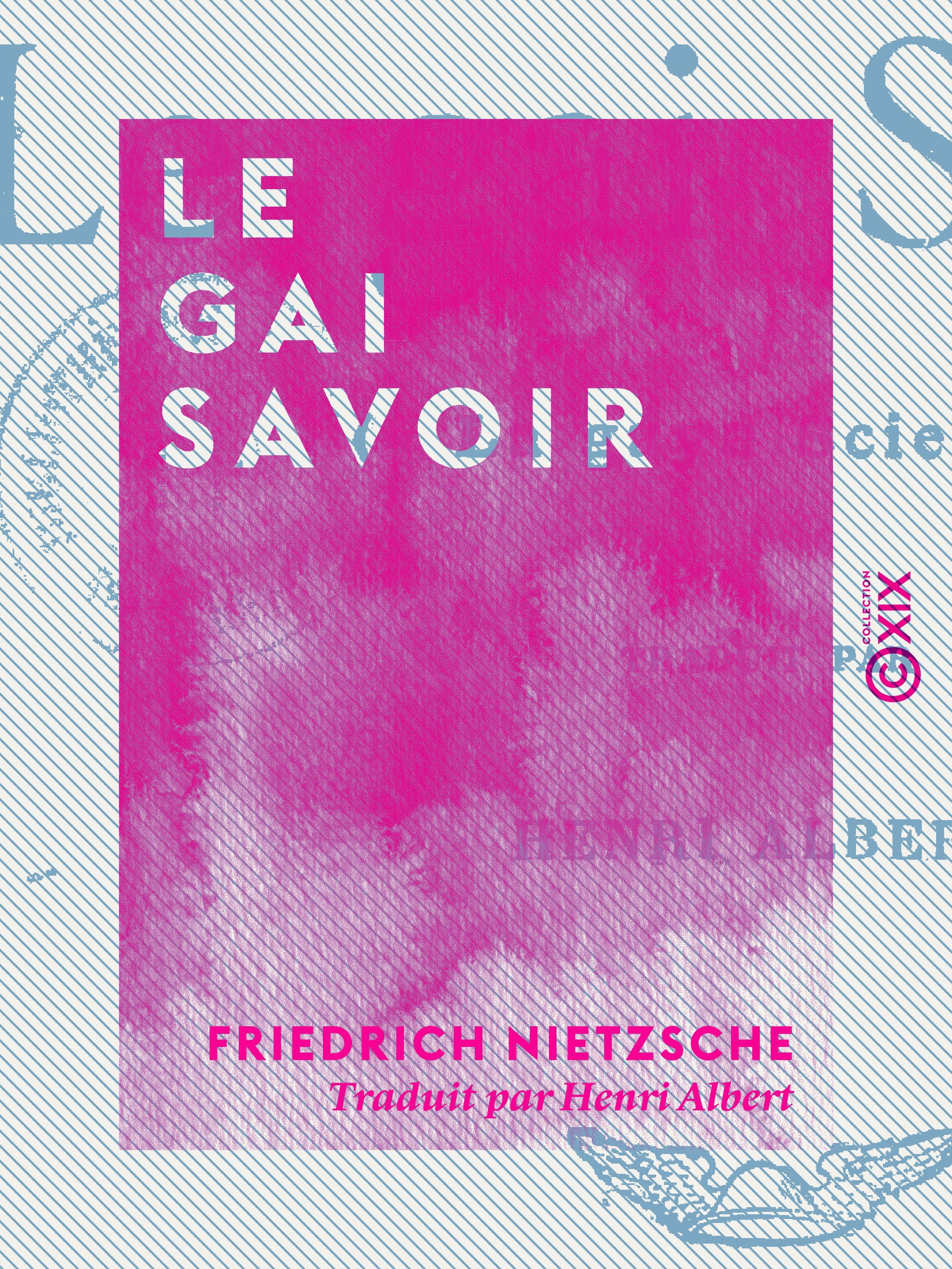 ebook cover of Le Gai Savoir, by Friedrich Nietzsche