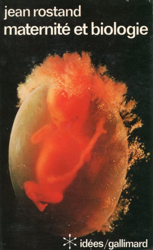 Couverture ebook de Maternité et biologie, de Jean Rostand