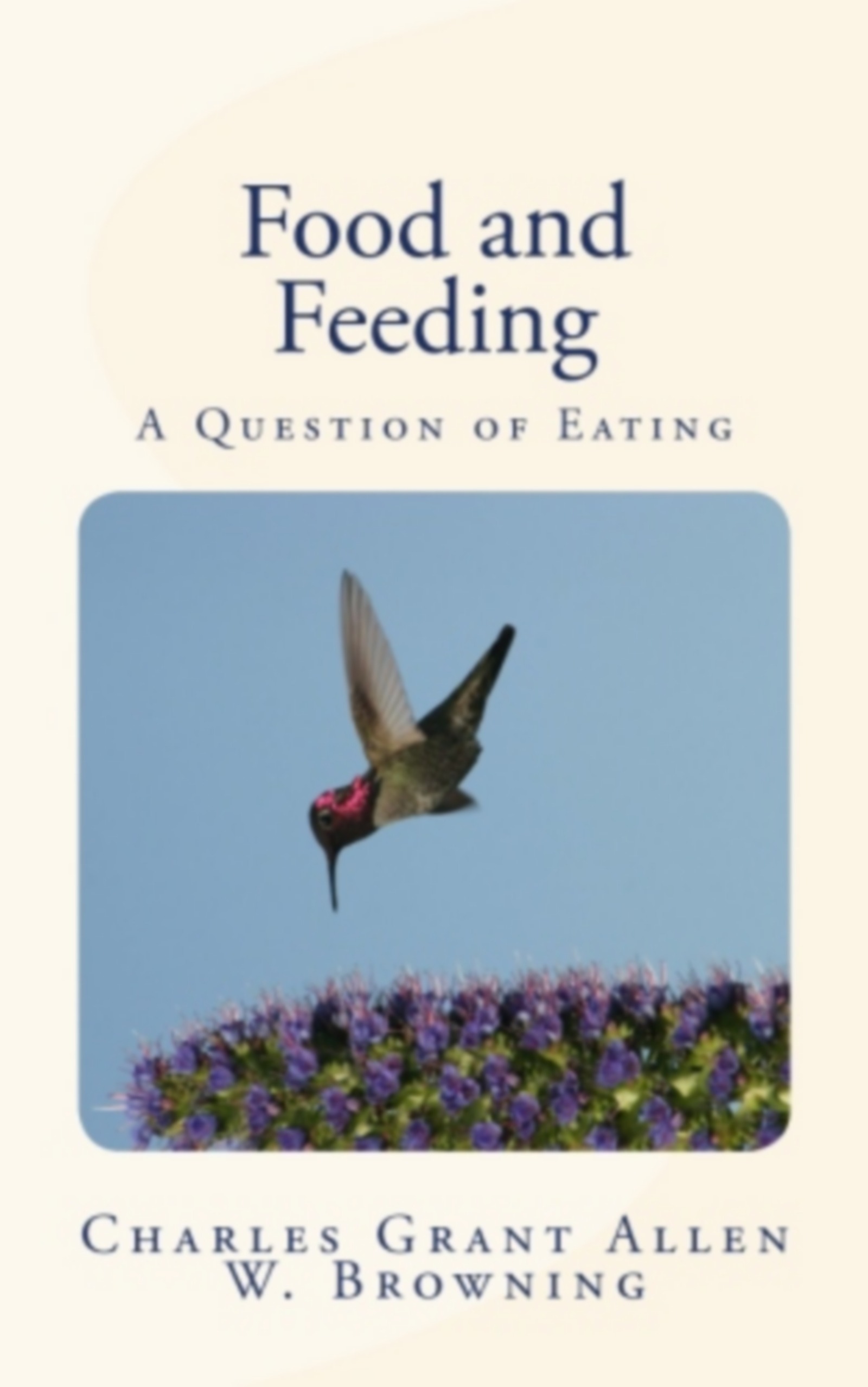 ebook cover of Food and Feeding, by Charles Grant Allen, William Browning