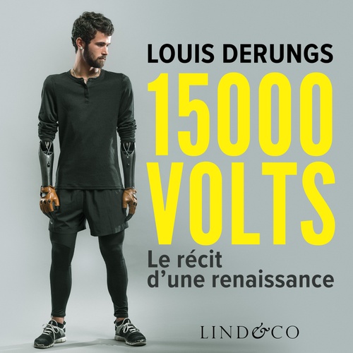 Couverture audiobook de 15 000 volts, de Louis Derungs