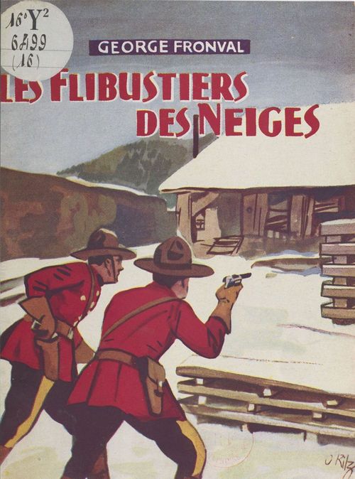 Couverture ebook de Les flibustiers des neiges, de George Fronval