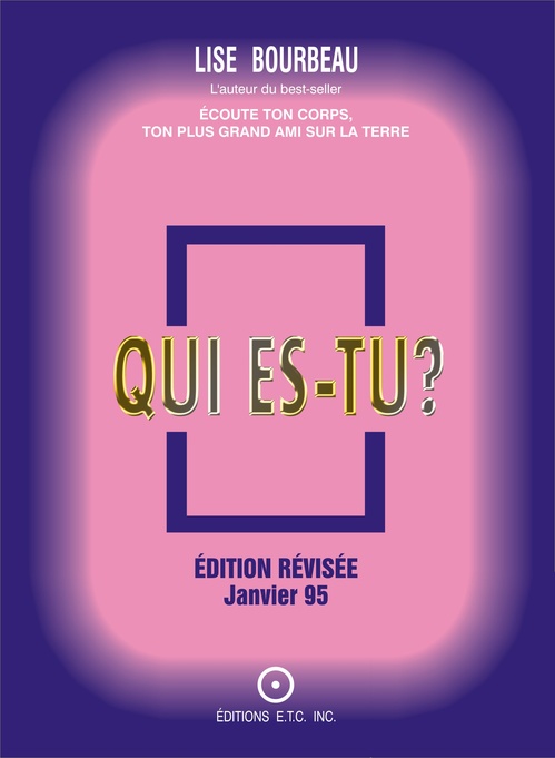 Couverture ebook de Qui es-tu?, de Lise Bourbeau