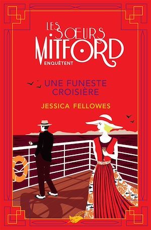 ebook cover of Une funeste croisière, by Jessica Fellowes