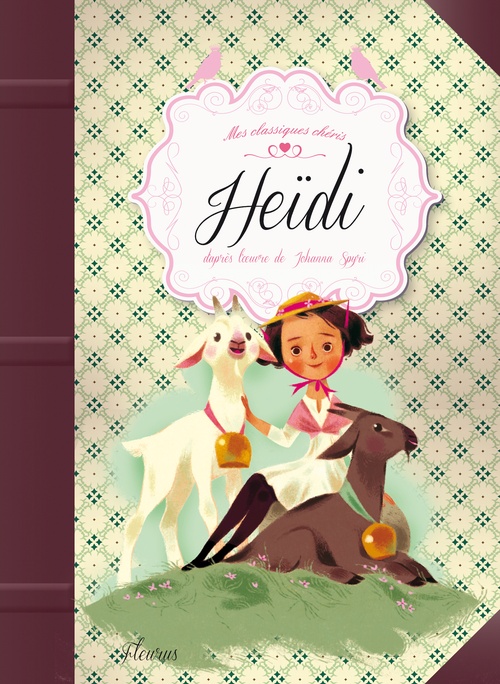 ebook cover of Heidi, by Johanna Spyri