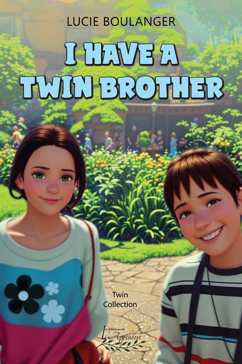 Couverture ebook de I have a twin brother, de Lucie Boulanger