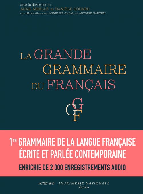 ebook cover of La Grande grammaire du français, by Anne Abeillé, Danièle Godard