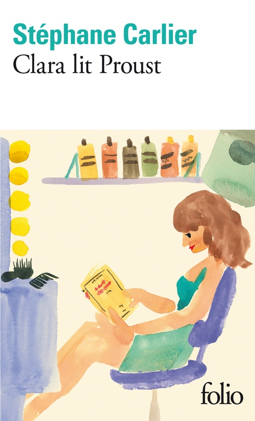 ebook cover of Clara lit Proust, by Stéphane Carlier