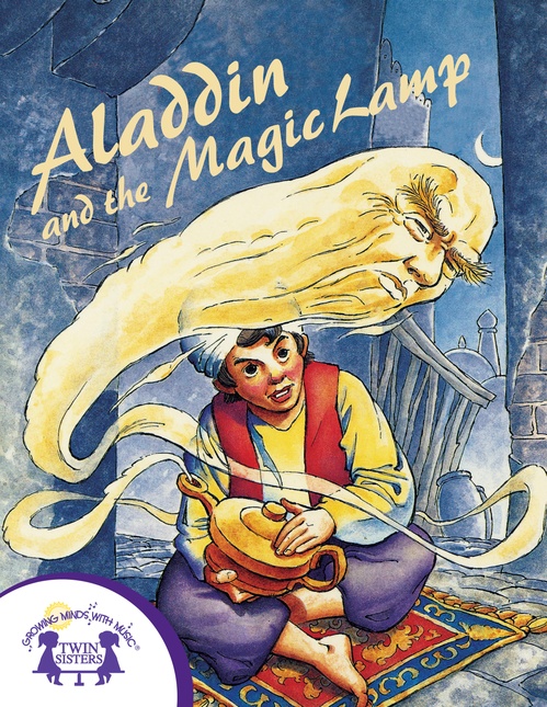 Couverture ebook de Aladdin and the Magic Lamp, de Eric Suben