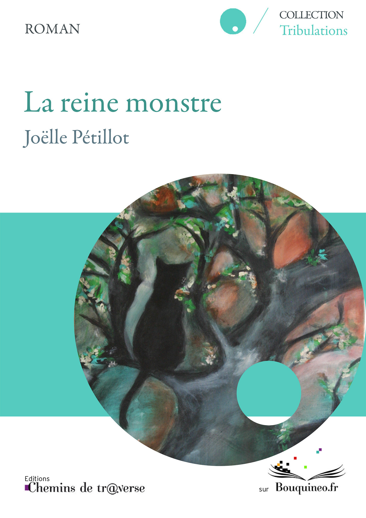 Couverture ebook de La reine monstre, de Joëlle Pétillot