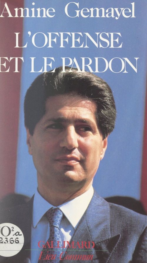 Couverture ebook de L'offense et le pardon, de Amine Gemayel