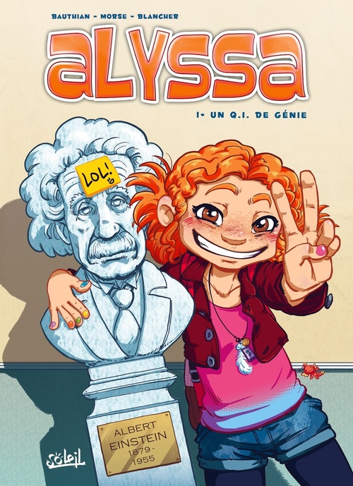 Couverture ebook de Alyssa T01 - Un QI de génie, de Isabelle Bauthian