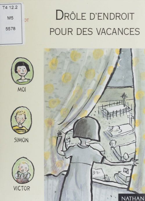 ebook cover of Drôle d'endroit pour des vacances !, by Jo Hoestlandt