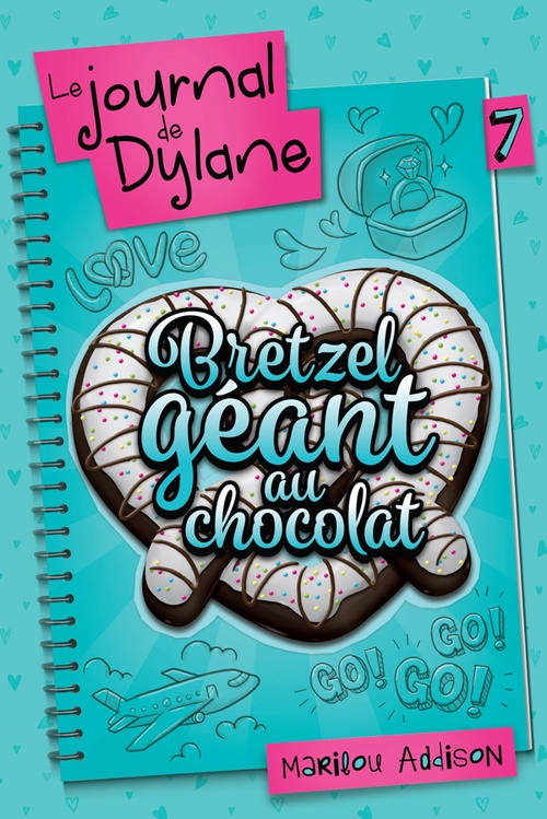 ebook cover of Bretzel géant au chocolat, by Marilou Addison