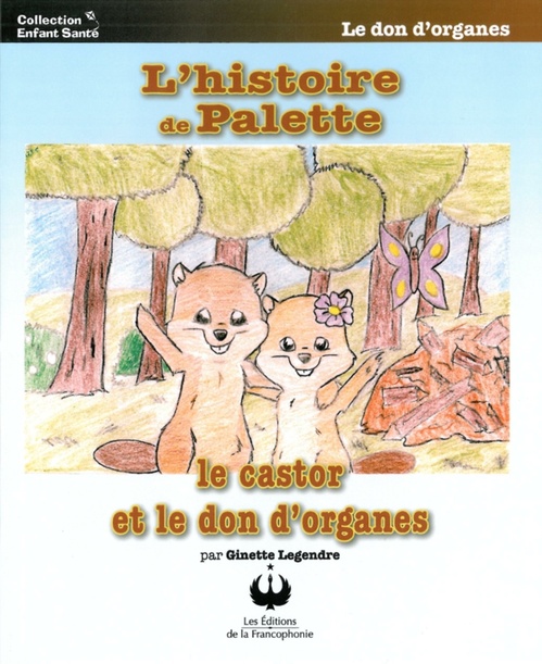 Couverture ebook de L'histoire de Palette, de Ginette Legendre
