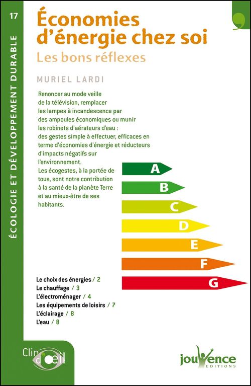 ebook cover of Économies d'énergie chez soi, by Muriel Lardi