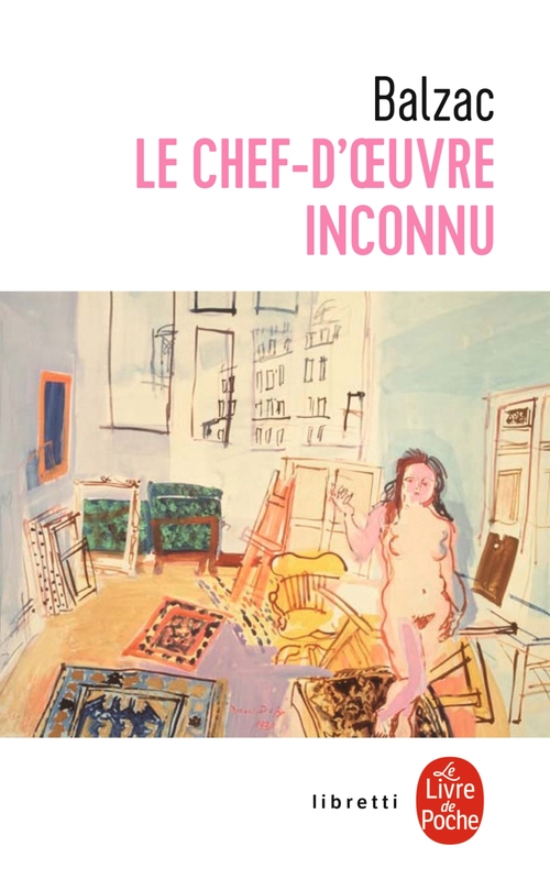 ebook cover of Le Chef-d'Oeuvre inconnu, by Honoré de Balzac