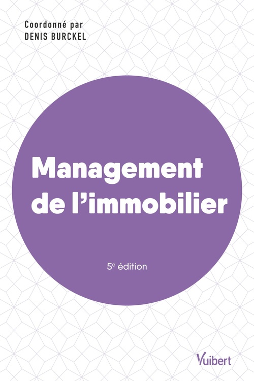 Couverture ebook de Management de l'immobilier, de Collectif