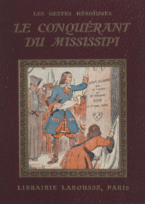 ebook cover of Le conquérant du Mississipi, by Jeanne Bonnardot