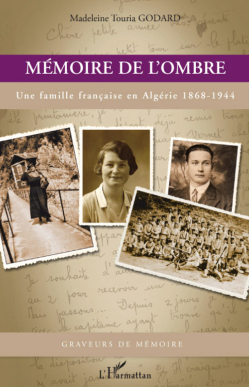 Couverture ebook de Mémoire de l'ombre, de Madeleine touria Godard