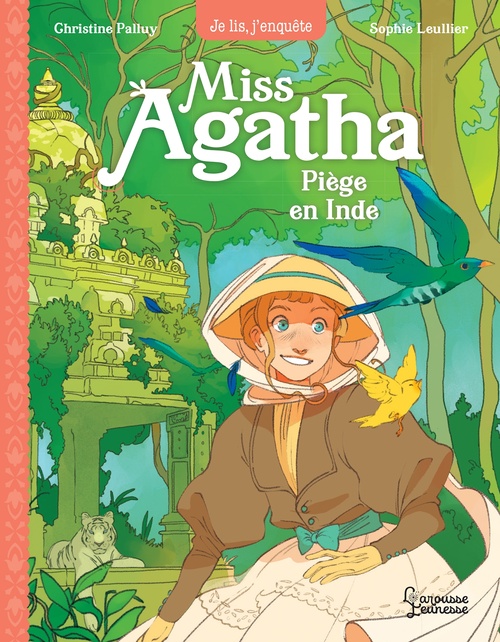 ebook cover of Miss Agatha - Piège en Inde, by Christine Palluy, Sophie Leullier