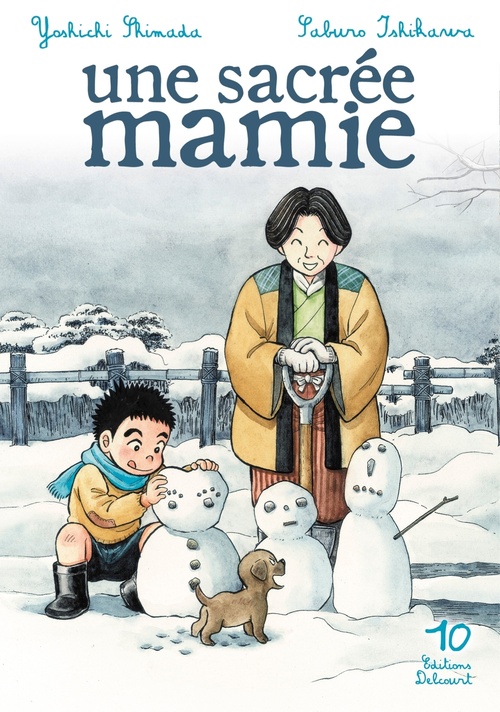 Couverture ebook de Une sacrée mamie T10, de Yoshichi Shimada, Saburô Ishikawa