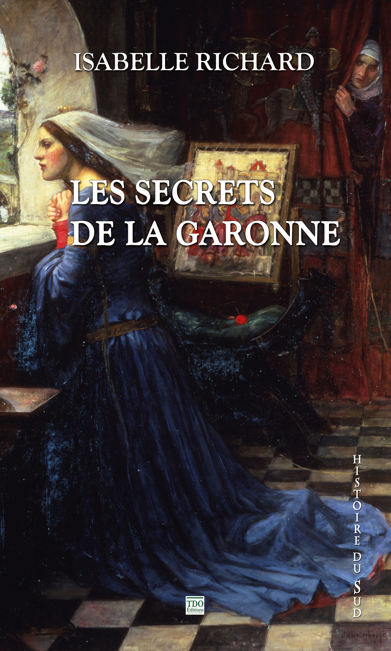 Couverture ebook de Les secrets de la Garonne, de Isabelle Richard
