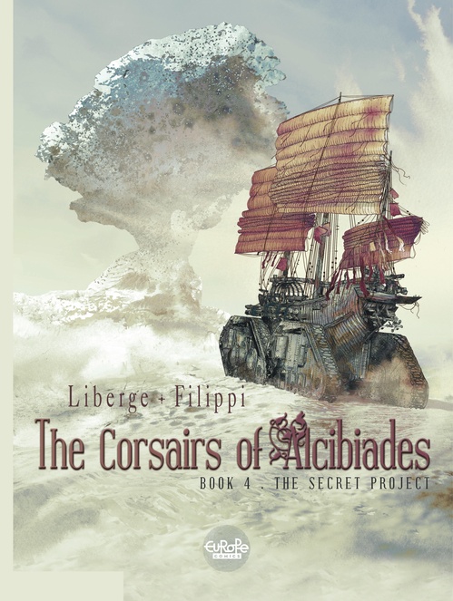 ebook cover of The Corsairs of Alcibiades - Volume 4 - The Secret Project, by Filippi