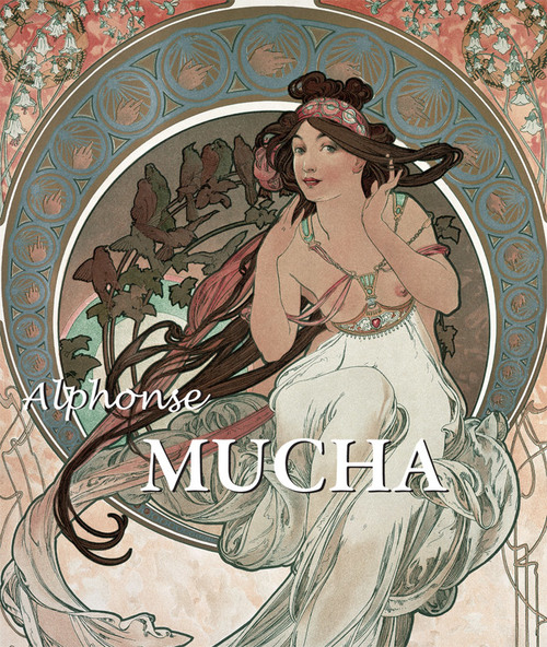Couverture ebook de Alphonse Mucha, de Victoria Charles