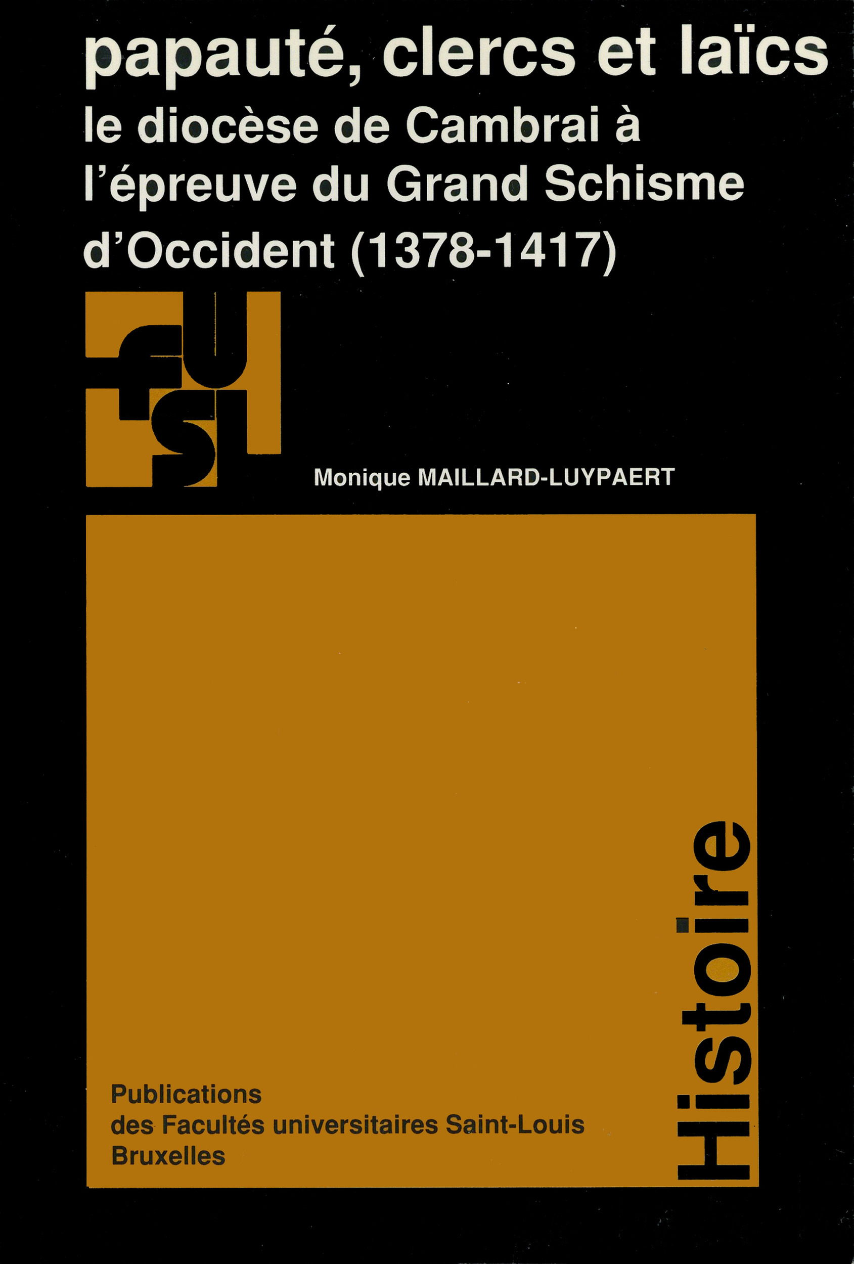 ebook cover of Papauté, clercs et laïcs, by Monique Maillard-Luypaert