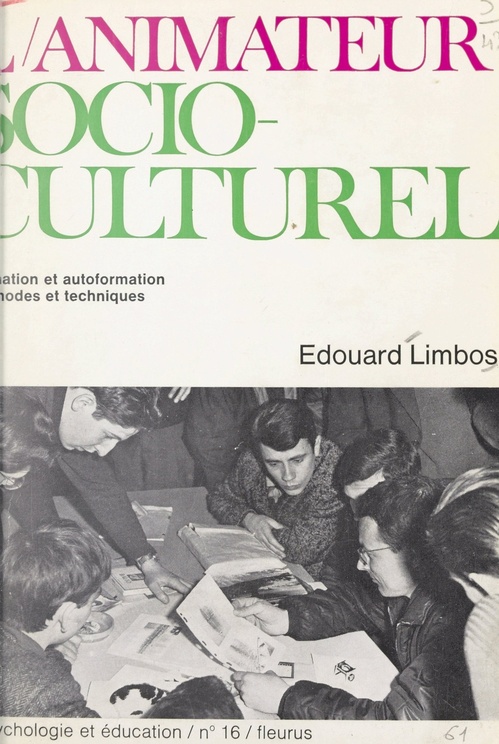 ebook cover of L'animateur socio-culturel, by Edouard Limbos