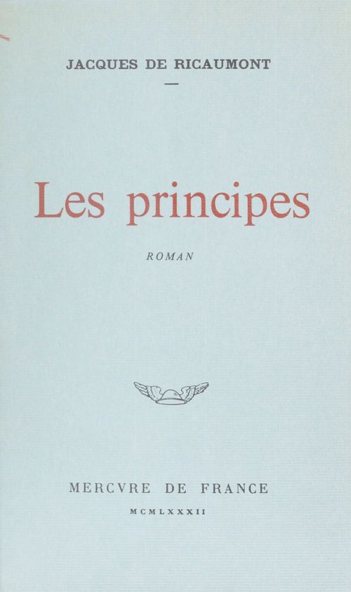 ebook cover of Les principes, by Voltaire