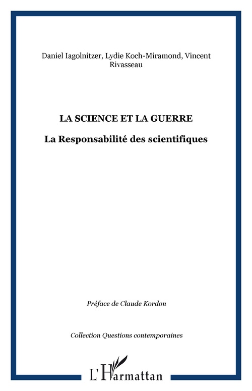 Couverture ebook de La Science et la guerre, de Collectif