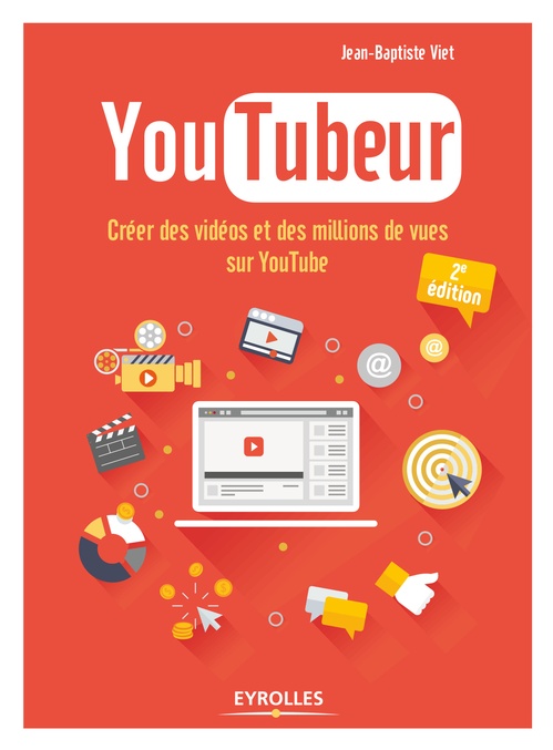 ebook cover of YouTubeur, by Jean-Baptiste Viet