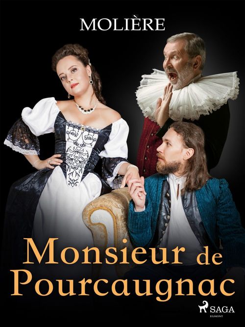 Couverture ebook de Monsieur de Pourcaugnac, de Molière