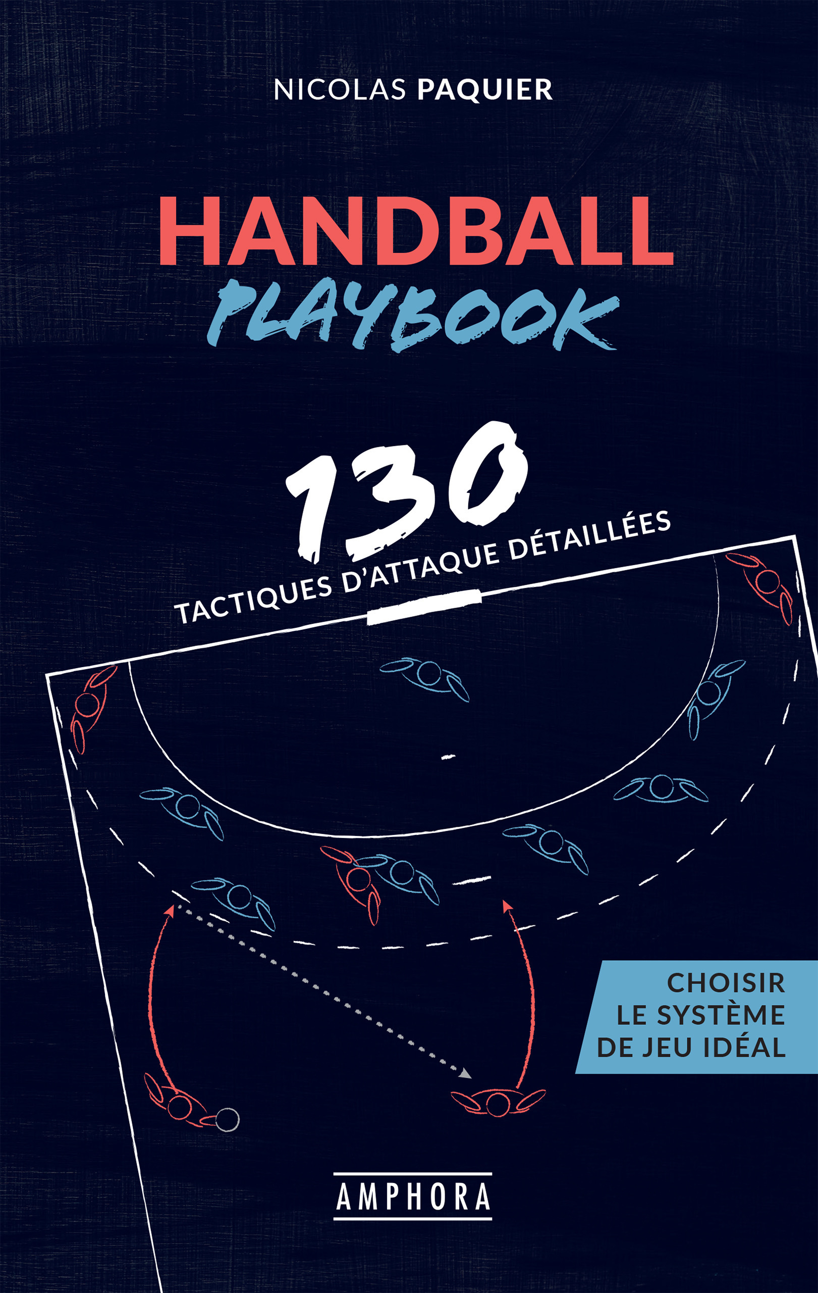 Couverture ebook de Handball Playbook, de Nicolas Paquier