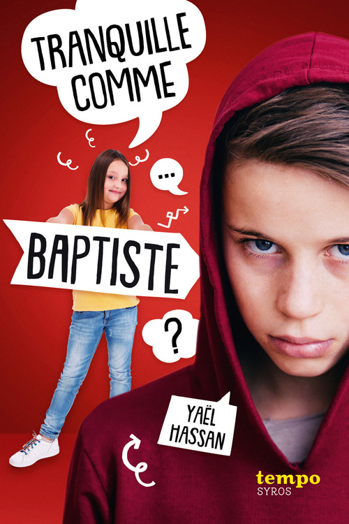 Couverture ebook de Tranquille comme Baptiste, de Yaël Hassan