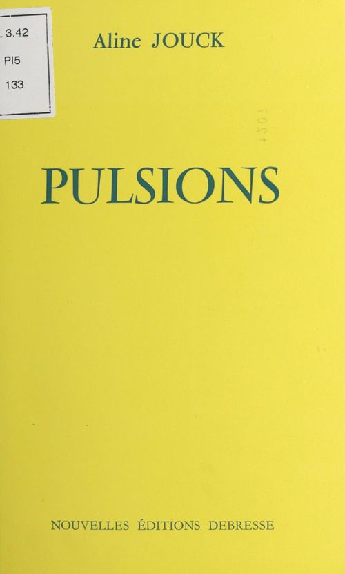 ebook cover of Pulsions, by Aline Jouck