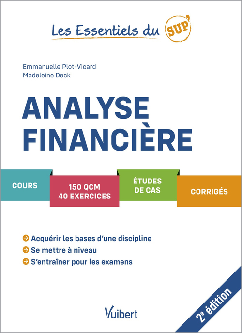 Couverture ebook de Analyse financière, de Emmanuelle Plot-Vicard, Madeleine Deck