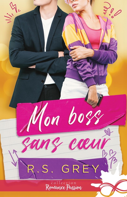 Couverture ebook de Mon boss sans coeur, de R.S. Grey
