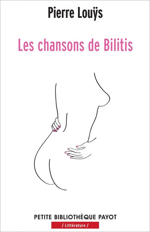 Couverture ebook de Les chansons de Bilitis, de Pierre Louys