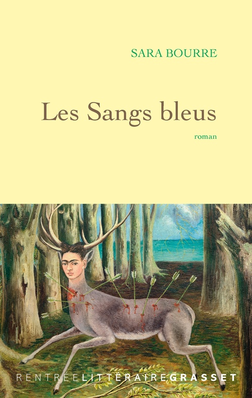 Couverture ebook de Les sangs bleus, de Sara Bourre