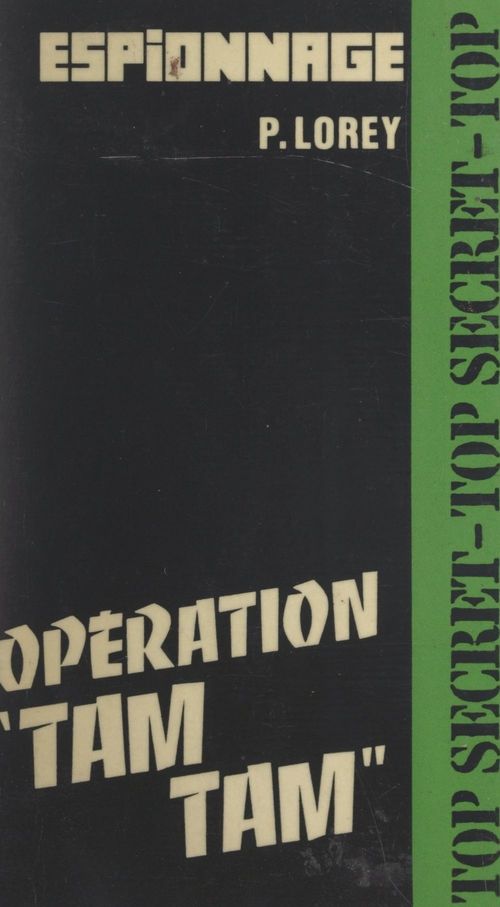 Couverture ebook de Opération tam-tam, de Paul Lorey