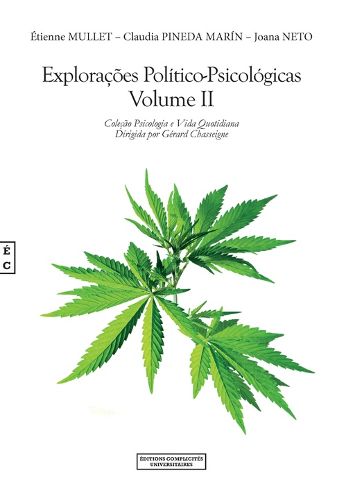 Couverture ebook de Explorações Político-Psicológicas, Volume II, de Etienne Mullet, Joana Neto, Claudia Pineda Marin