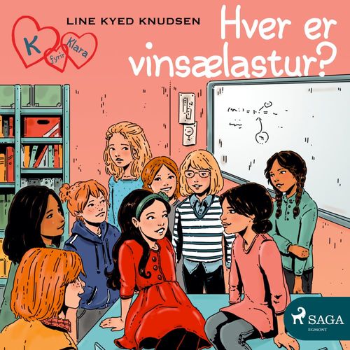 Couverture audiobook de K fyrir Klara 20 - Hver er vinsælastur?, de Line Kyed Knudsen